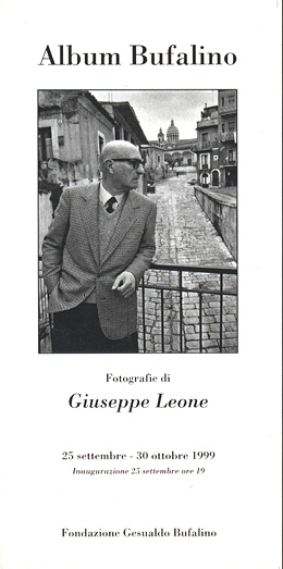 Album Bufalino, mostra fotografica di Giuseppe Leone